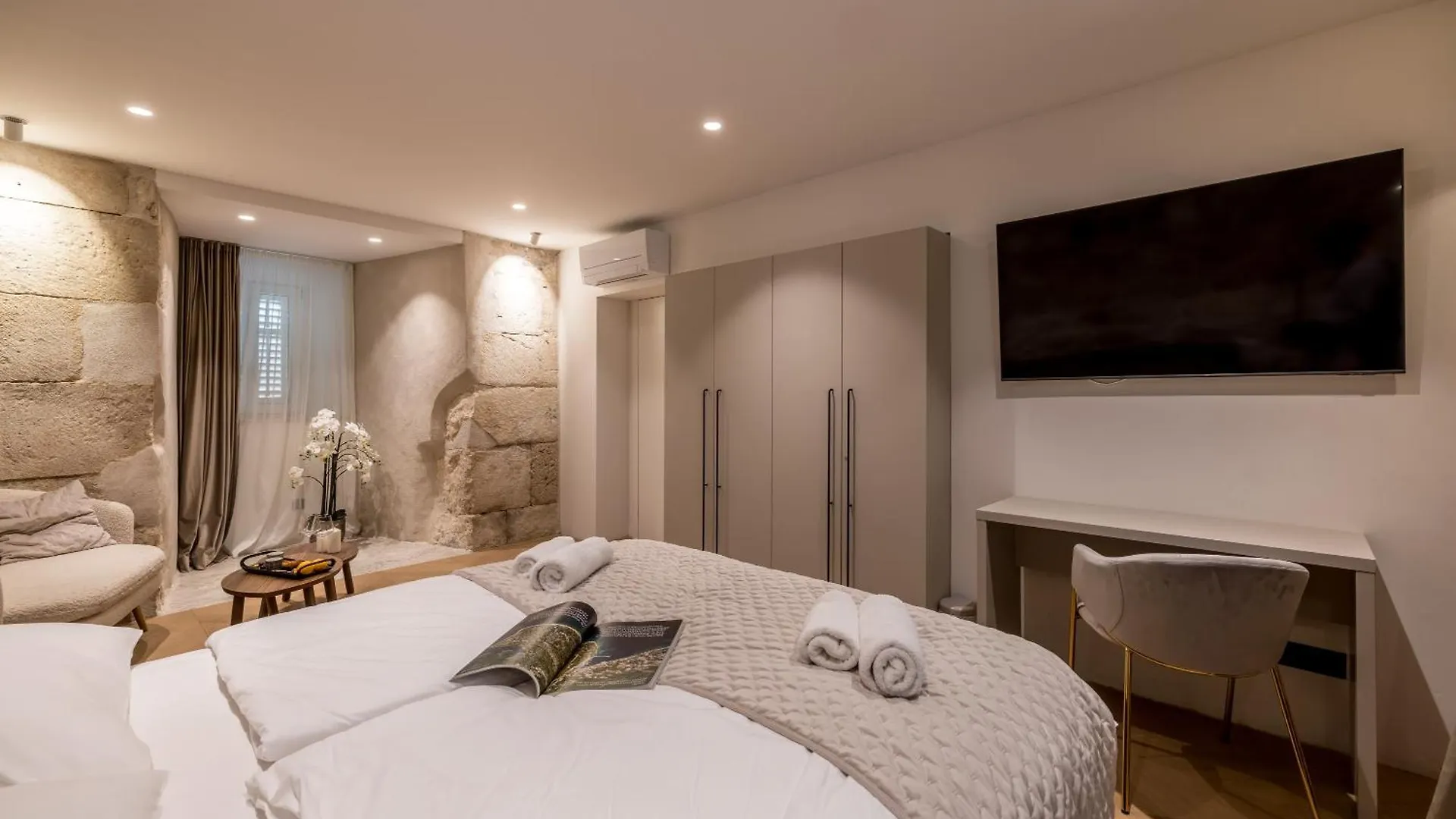 Stone Villa Nepot - In Center - Rooftop Terrace سبليت 0*,